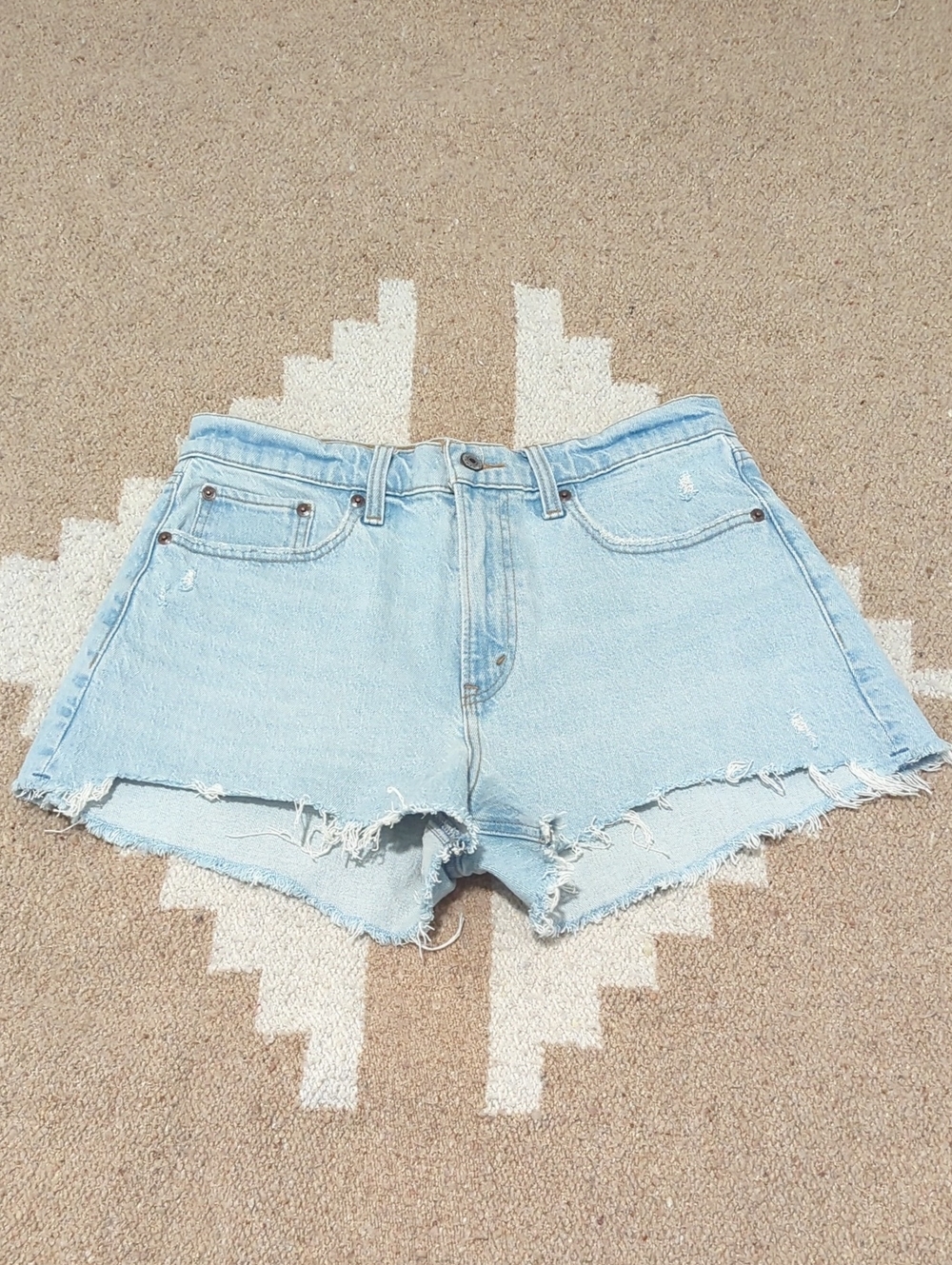Abercrombie & Fitch 🩶 The Mom Short - Curve Love 📐 28